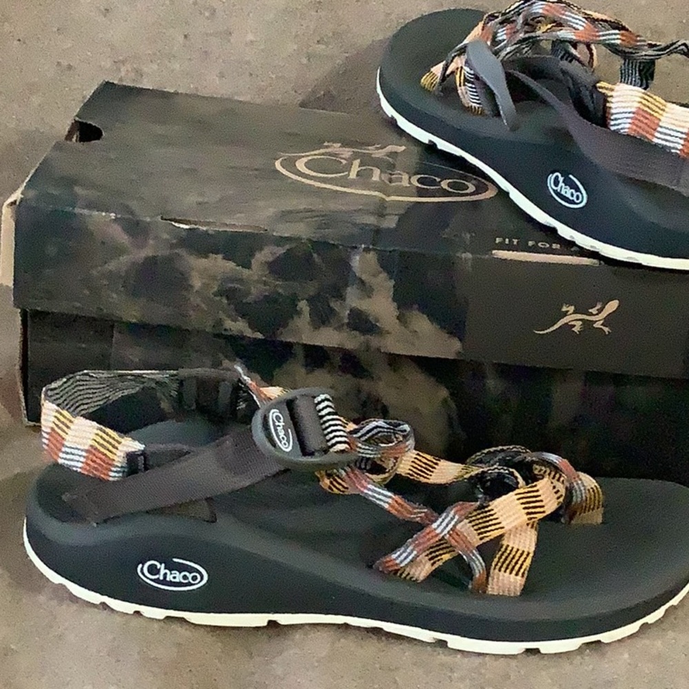 Chaco Z Cloud X2 Remix Wom US 9  Orange/Gray Sandals
